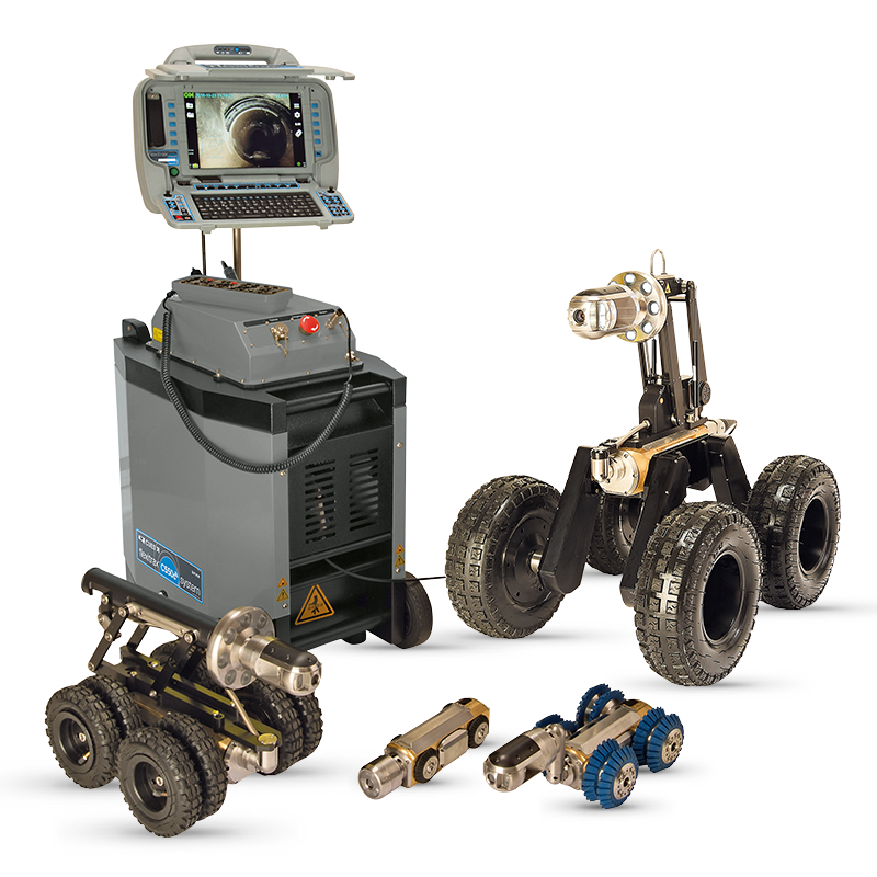 Pearpoint flexitrax C550c modular crawler inspection system