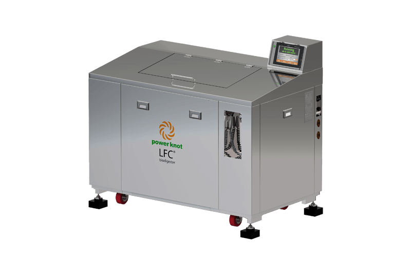 Power Knot LFC automatic commercial food waste biodigester